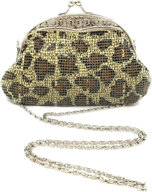 XX-Small Women clutch metal mesh purse for Cocktail Party Prom Wedding Banquet