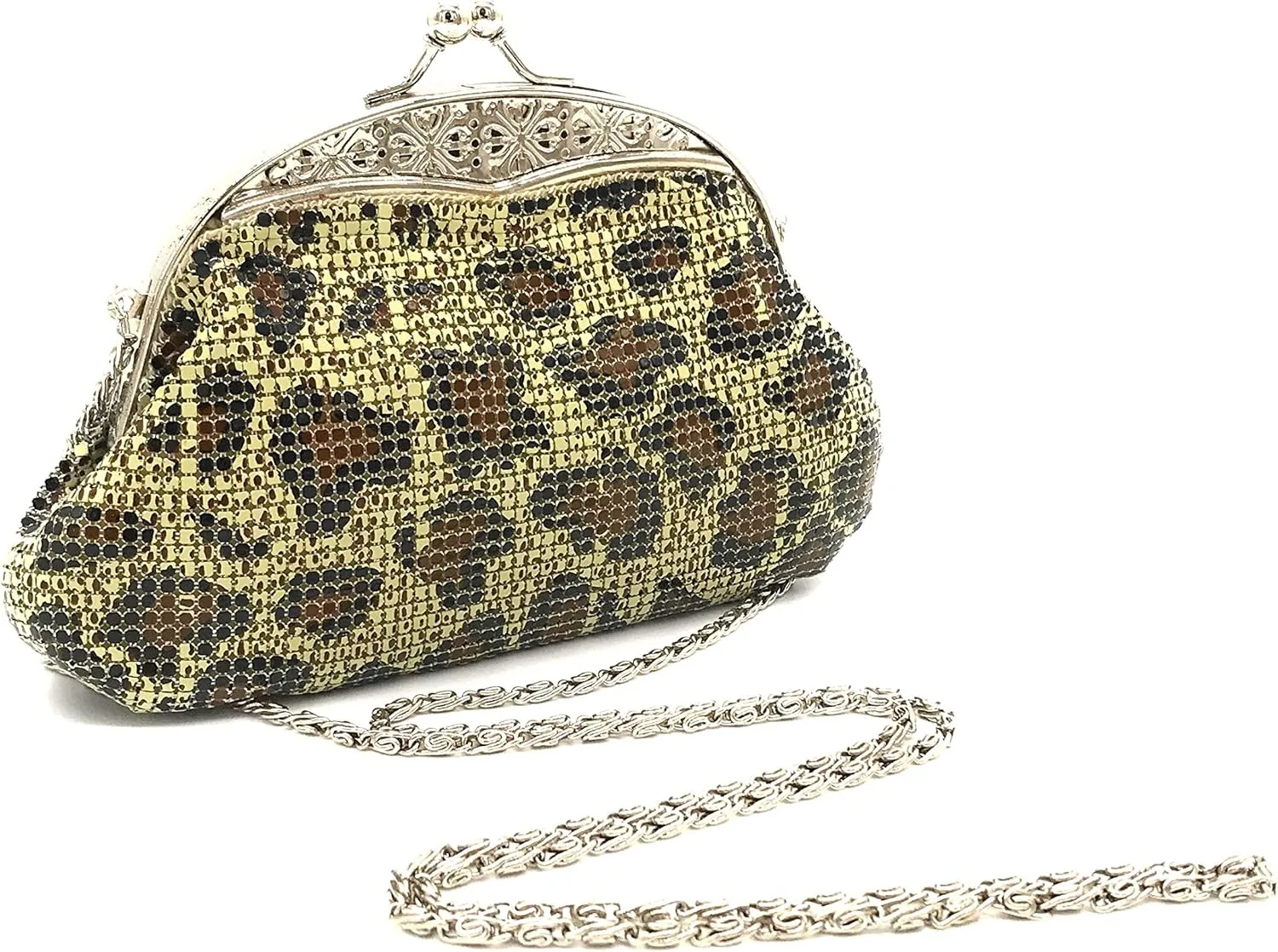 XX-Small Women clutch metal mesh purse for Cocktail Party Prom Wedding Banquet