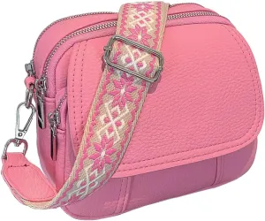 Yaopeing Crossbody Handbag,Fashion Small Leather Shoulder Handbags for Women
