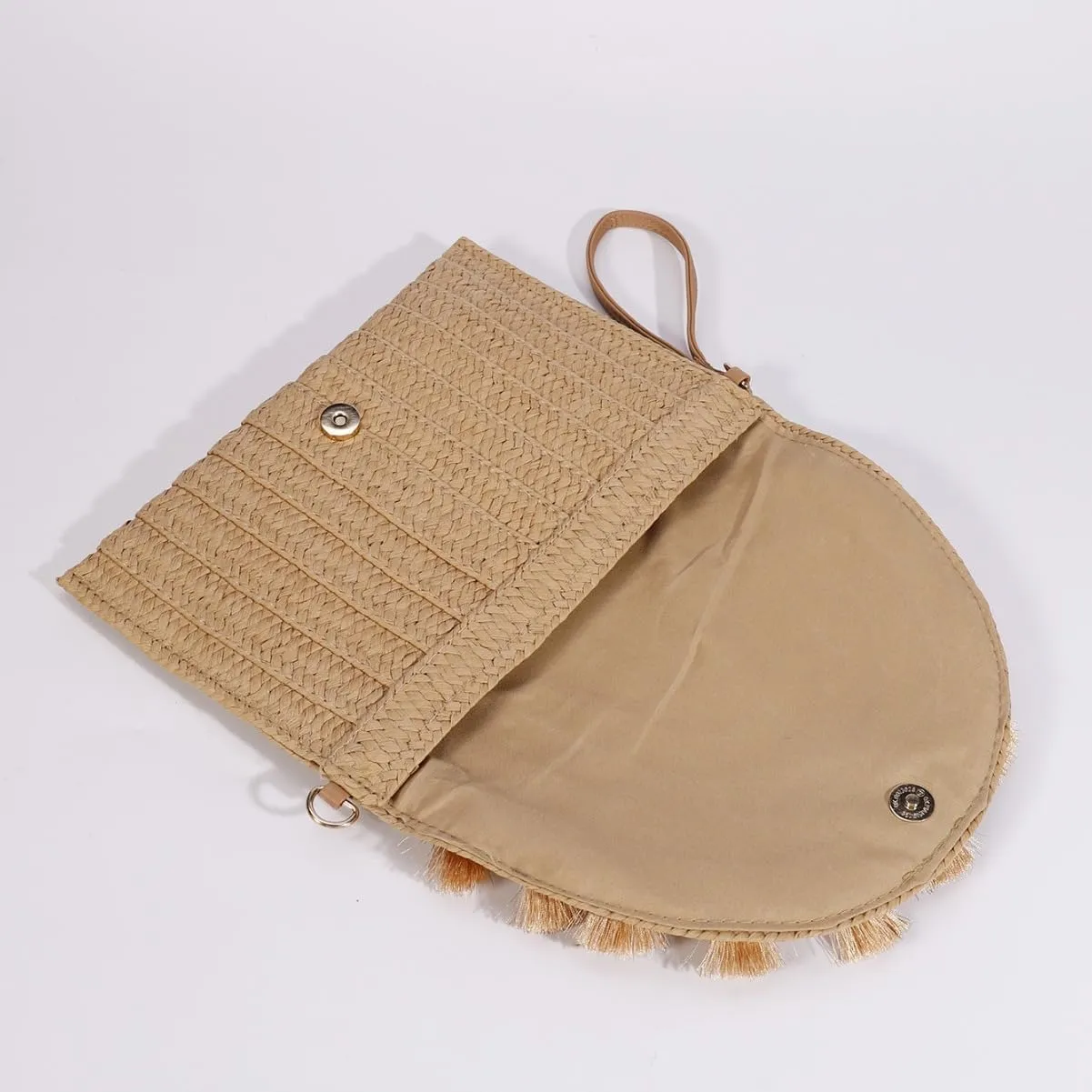 YELLOOP Straw Beach Bag Boho Tassels Small Crossbody Purses Women Y2k Crochet Bags Cute Purse Trendy 2025 Summer