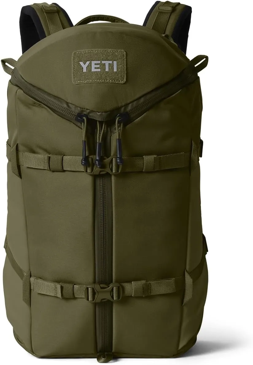 YETI Ranchero Backpack 22L, All-Day Utility Pack, Structured and Durable, Olive