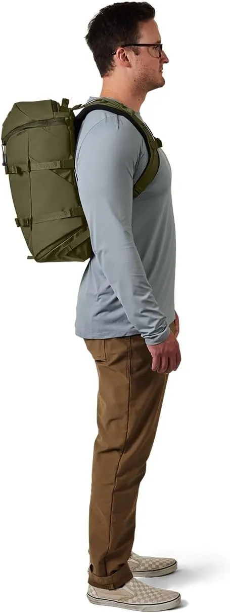 YETI Ranchero Backpack 22L, All-Day Utility Pack, Structured and Durable, Olive