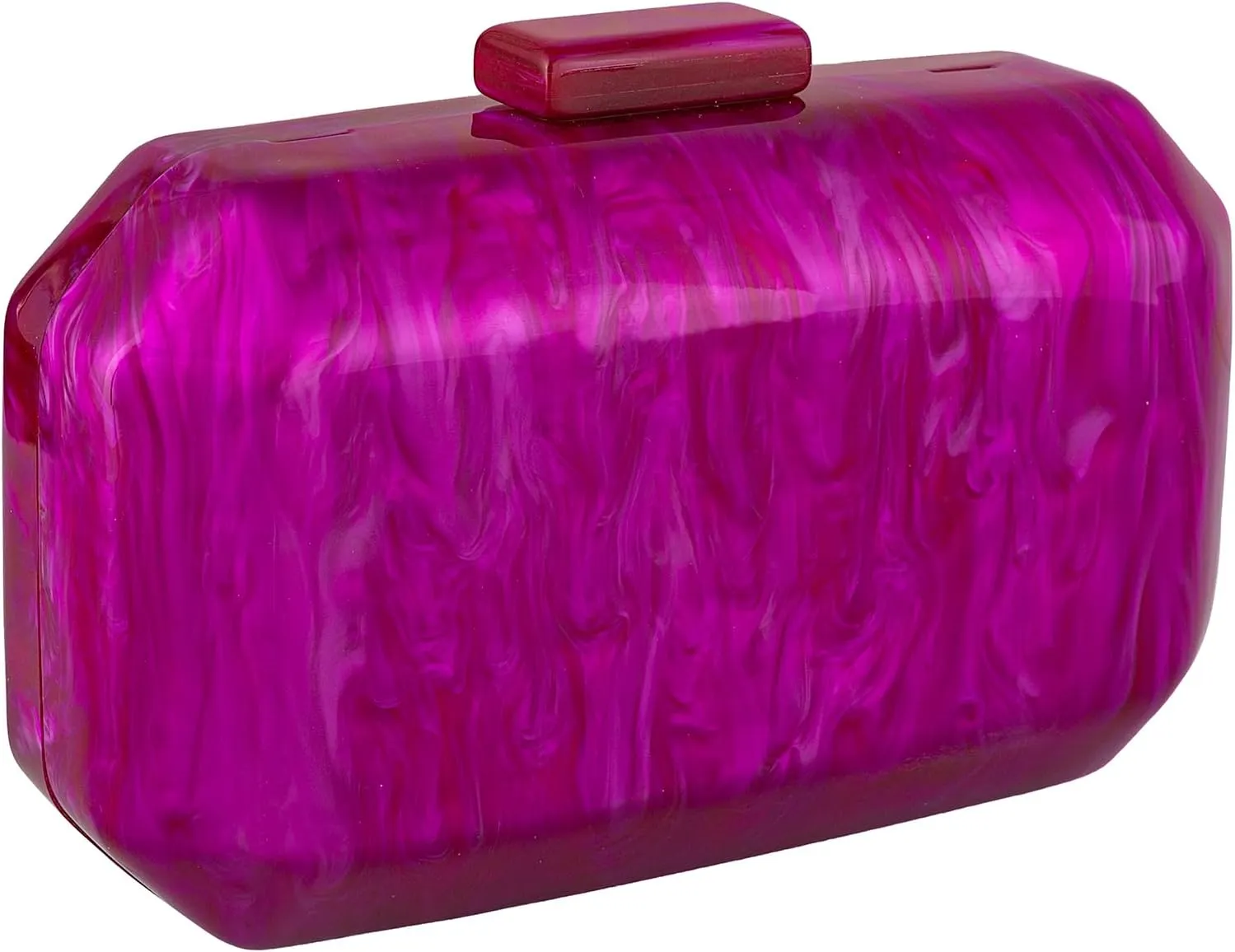 YYW Acrylic Purses Evening Clutch Bag Marbling Handbag for Women Shoulder Bag for Party Wedding Prom