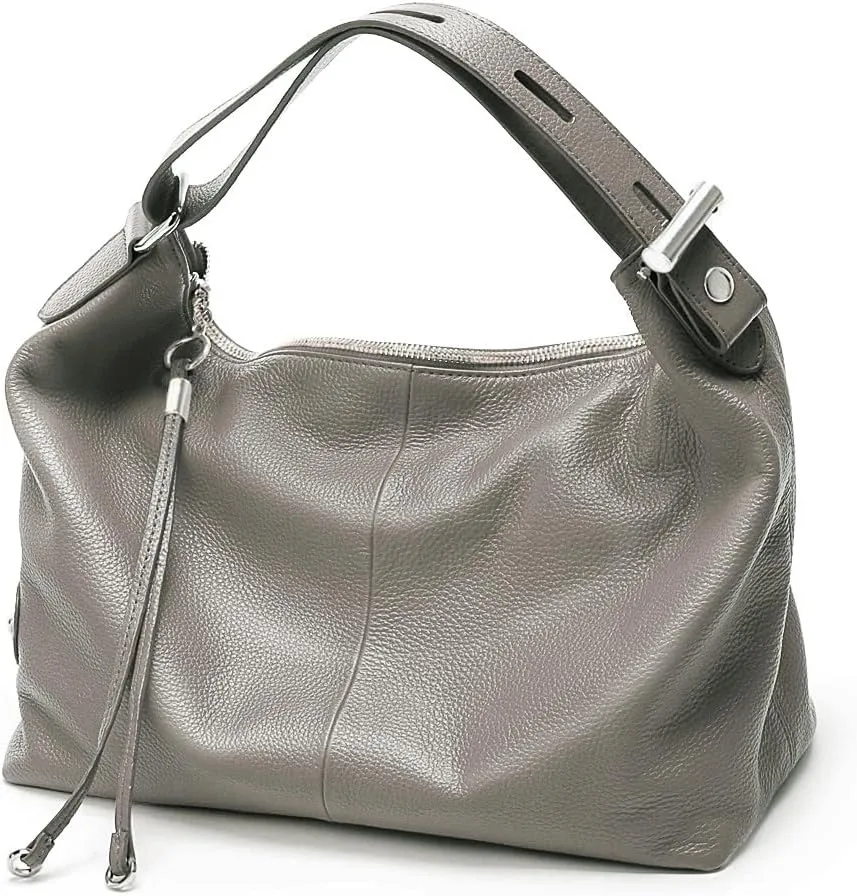 zency 6 Colors Fashion 100% Real Genuine Leather Women Shoulder Bag Handbag Lady Casual Tote